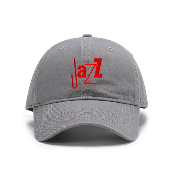 Men's Baseball Caps Embroidered Electric Bass Guitar Jazz Washed Cotton Vintage Dad Caps