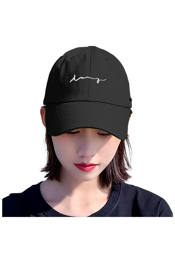 Men's Baseball Caps - Fitted Low Profile Hat for Sports & Casual Wear Women's Basic Solid Color Retro Softtop Sunshade Baseball Cap