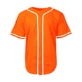 thumbnail image 1 of Men's Baseball Jersey Button Down Premium Hip Hop T Shirts Sports Uniform, 1 of 4