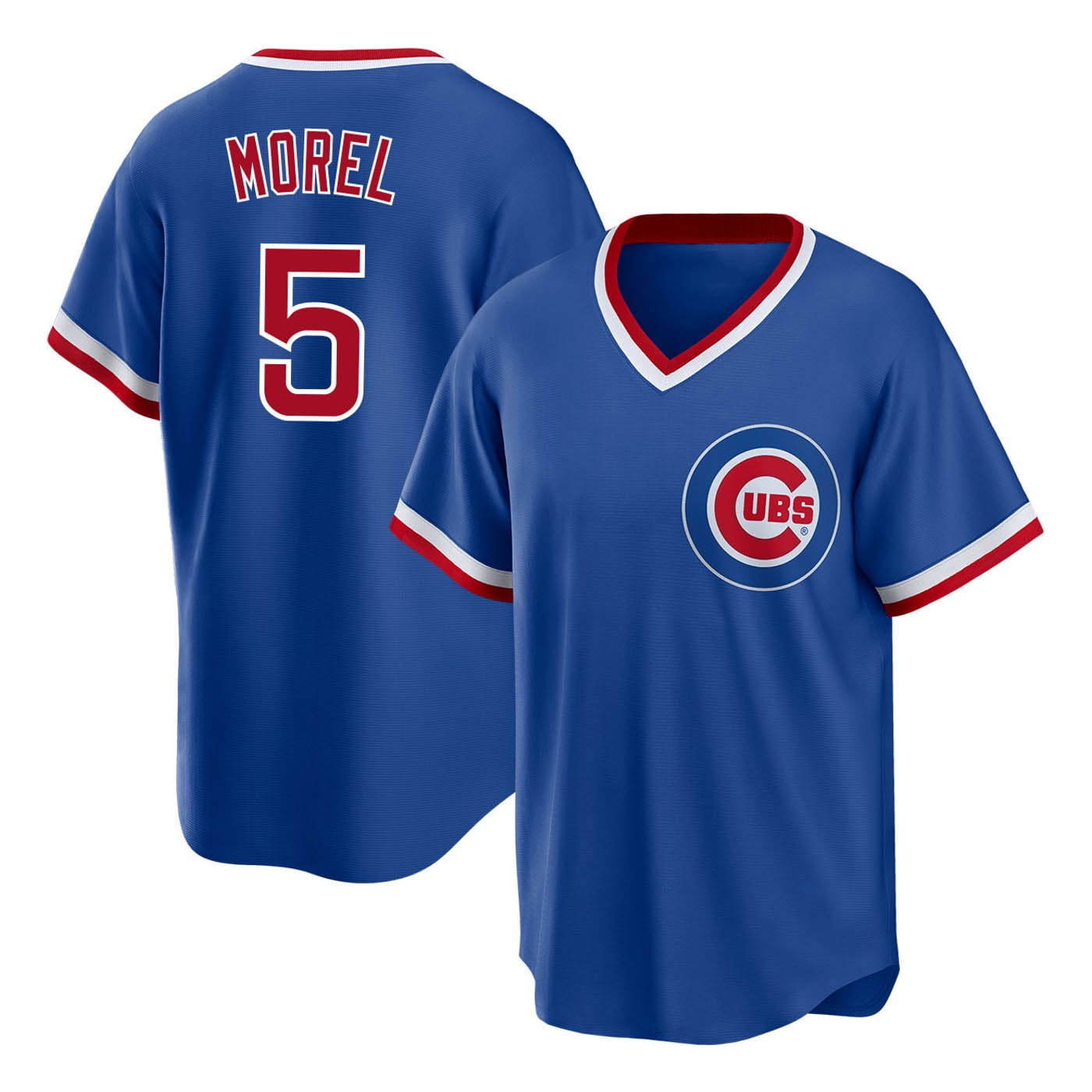 Men's Baseball game Uniforms Chicago_Cubs Christopher Morel 5 Royal
