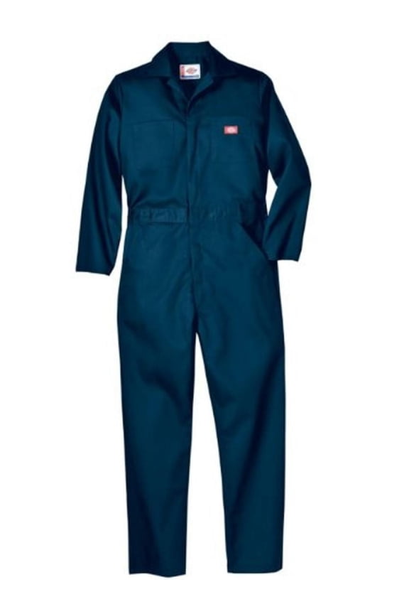 Men’s Long Sleeve Coveralls – Durable Workwear with Zipper Front, Multiple Pockets & Stain-Resistant Fabric for All-Day Comfort