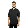 thumbnail image 1 of Men's Basic Chef Coat (Black), 1 of 9