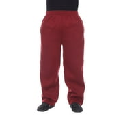 LEE HANTON Men's Basic Medium Weight Solid Fleece Sweatpants