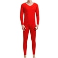 thumbnail image 1 of Men's Basic Thermal Underwear - Soft Fitted Winter Warm Long Johns - Base Layer Top and Bottom for Cold Weather, 1 of 2