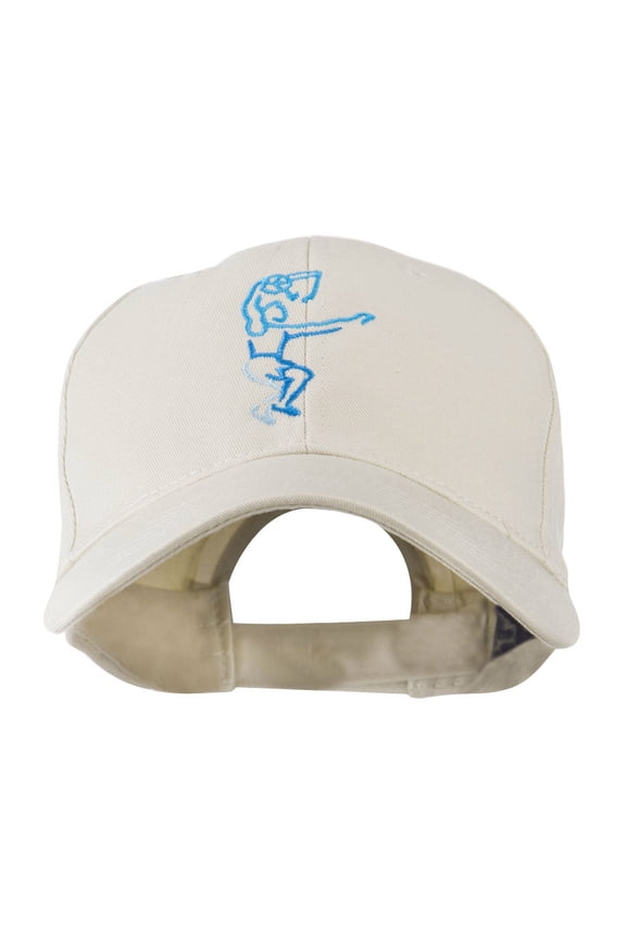 Men's Basketball Dunk Shot Embroidered Cap - Stone OSFM