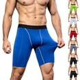 thumbnail image 1 of Men's Basketball Running Training Shorts 2-in-1 Compression Base Layer Moisture Wicking Quick Dry Athletic Sports Shorts with Zipper Pockets Gym Workout Summer Essentials, 1 of 7