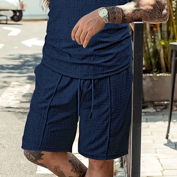 Men's Basketball Shorts Lightweight Quick Dry Mesh Athletic Running Sweat Drawstring Shorts with Pockets Navy XL