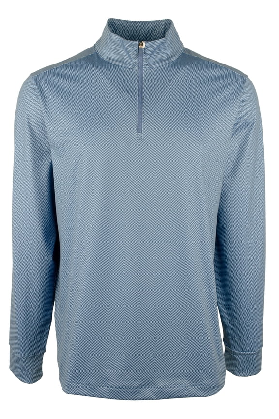 Men's Bass Quarter Zip Pullover Shirt DB Large