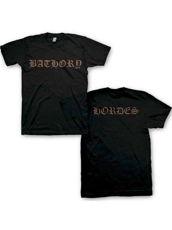 Men's Bathory Hordes T-shirt Small Black