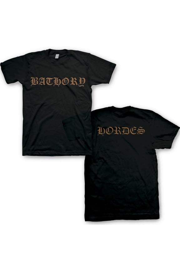 Men's Bathory Hordes T-shirt Small Black