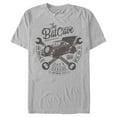 thumbnail image 1 of Men's Batman Bat Cave Dad's Garage  Graphic Tee Silver 3X Large, 1 of 3