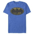 thumbnail image 1 of Men's Batman Bat Colony Logo  Graphic Tee Royal Blue Heather 2X Large, 1 of 4