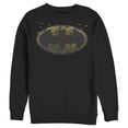 thumbnail image 1 of Men's Batman Bat Colony Logo Sweatshirt Black X Large, 1 of 3