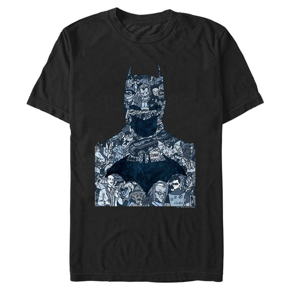 Men's Batman Bat Villains Graphic T-Shirt