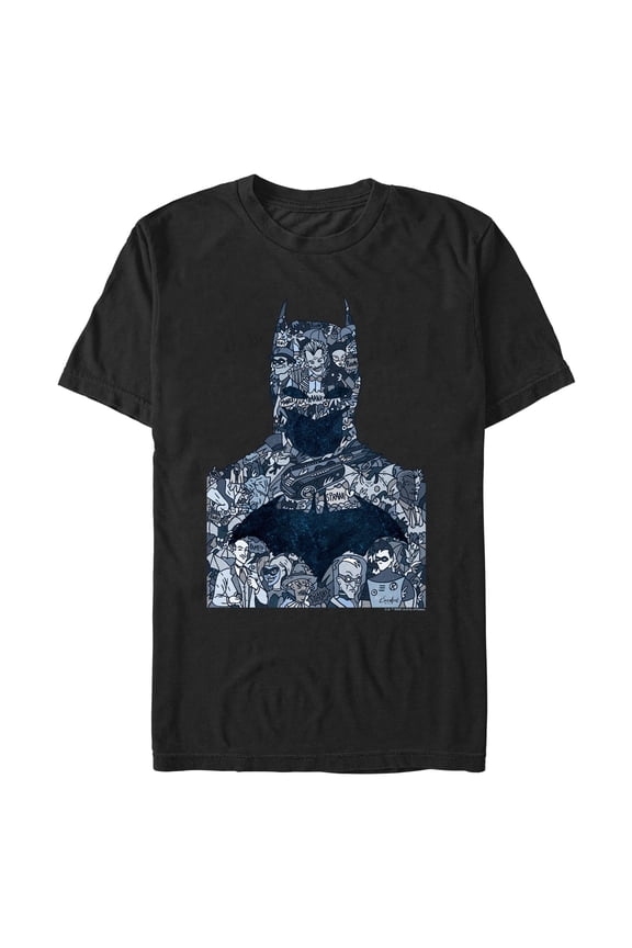 Men's Batman Bat Villains Graphic T-Shirt