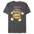 thumbnail image 1 of Men's Batman Be Good or Kaboom  Graphic Tee Charcoal Heather Small, 1 of 4
