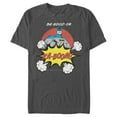 thumbnail image 1 of Men's Batman Be Good or Kaboom  Graphic Tee Charcoal Small, 1 of 4