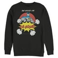 thumbnail image 1 of Men's Batman Be Good or Kaboom Sweatshirt Black Large, 1 of 3