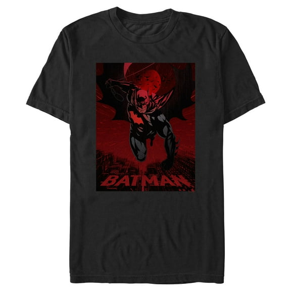 Men's Batman Caped Crusader Fly  Graphic T-Shirt