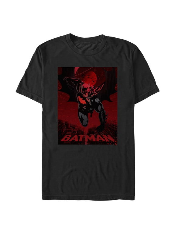 Men's Batman Caped Crusader Fly Graphic T-Shirt