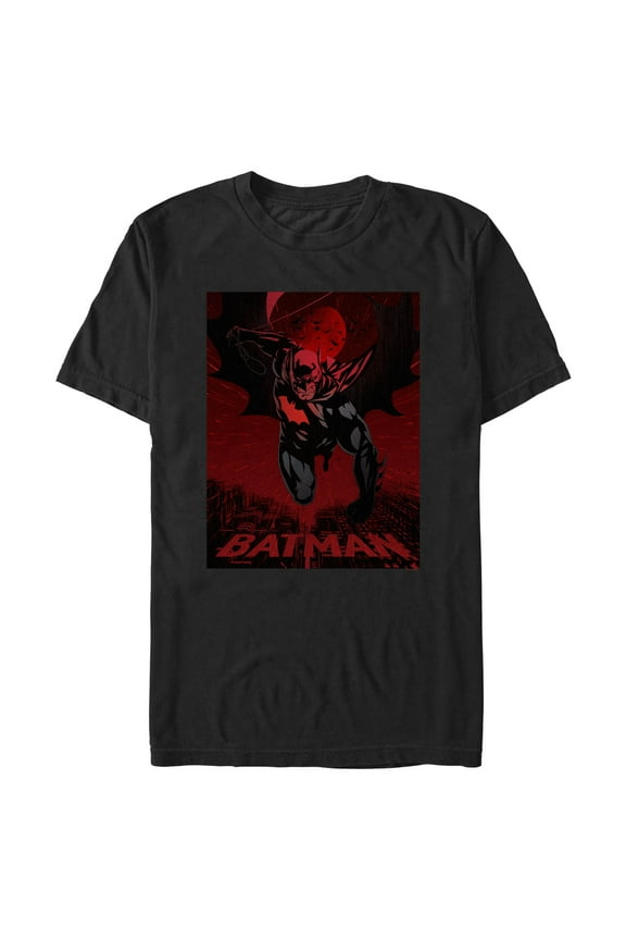 Men's Batman Caped Crusader Fly Graphic T-Shirt