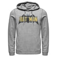 thumbnail image 1 of Men's Batman Caped Crusader Logo Pull Over Hoodie Athletic Heather X Large, 1 of 4