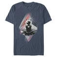 thumbnail image 1 of Men's Batman Caped Crusader Prism  Graphic Tee Navy Blue Heather 2X Large, 1 of 3