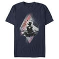 thumbnail image 1 of Men's Batman Caped Crusader Prism  Graphic Tee Navy Blue X Large, 1 of 4