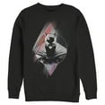 thumbnail image 1 of Men's Batman Caped Crusader Prism Sweatshirt Black Large, 1 of 3