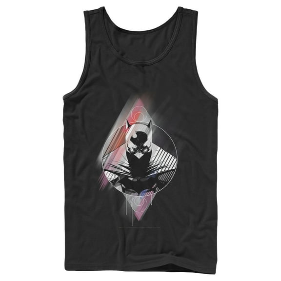 Men's Batman Caped Crusader Prism Tank Top Black X Large