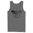 thumbnail image 1 of Men's Batman Caped Crusader Schematics  Tank Top Charcoal 2X Large, 1 of 3