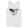 thumbnail image 1 of Men's Batman Caped Crusader Schematics  Tank Top White Large, 1 of 4