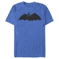 thumbnail image 1 of Men's Batman Caped Crusader Silhouette  Graphic Tee Royal Blue Heather 2X Large, 1 of 4
