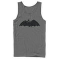 thumbnail image 1 of Men's Batman Caped Crusader Silhouette  Tank Top Charcoal Medium, 1 of 3