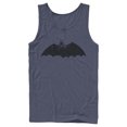 thumbnail image 1 of Men's Batman Caped Crusader Silhouette  Tank Top Navy Blue 2X Large, 1 of 3