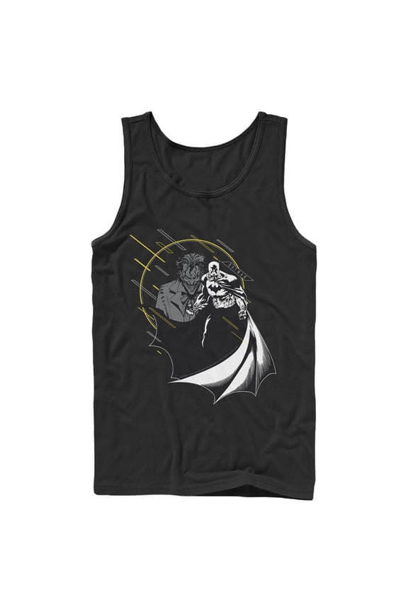 Men's Batman Caped Hero  Tank Top Black Small