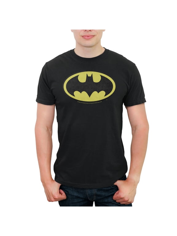 Men's Batman Classic Logo Graphic T-Shirt - Stylish & Comfortable Tee,