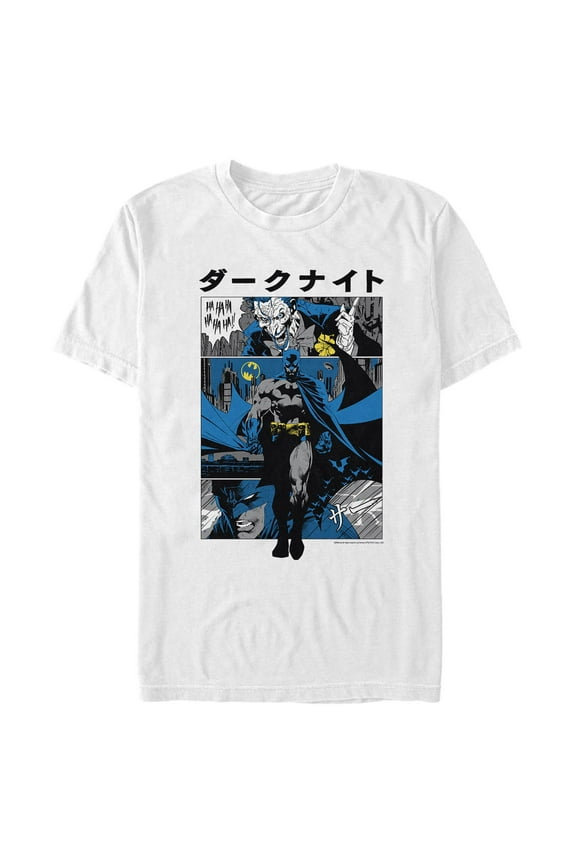 Men's Batman Comic Panels Graphic T-Shirt