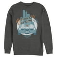 thumbnail image 1 of Men's Batman Custom Batmobile  Sweatshirt Charcoal Heather X Large, 1 of 3
