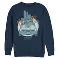 thumbnail image 1 of Men's Batman Custom Batmobile  Sweatshirt Navy Blue Medium, 1 of 3