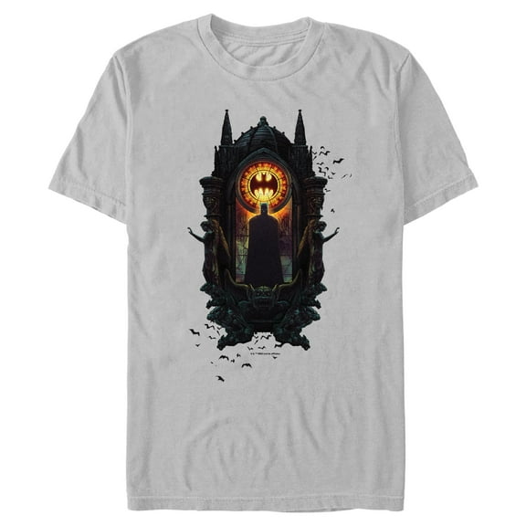 Men's Batman Dark Knight Cathedral Graphic T-Shirt