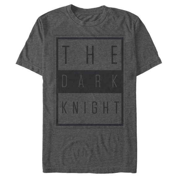 Men's Batman Dark Night Frame Graphic Tee Charcoal Heather Large