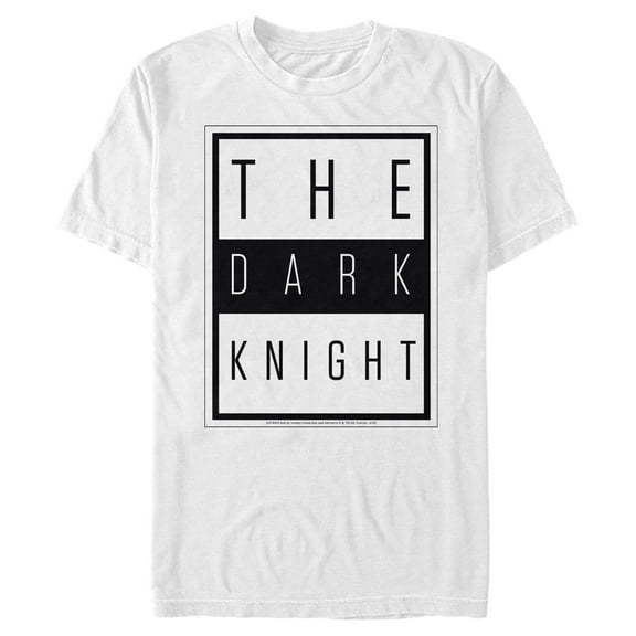 Men's Batman Dark Night Frame  Graphic Tee White 3X Large