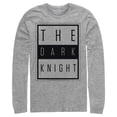 thumbnail image 1 of Men's Batman Dark Night Frame  Long Sleeve Shirt Athletic Heather 2X Large, 1 of 3