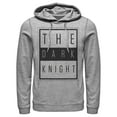 thumbnail image 1 of Men's Batman Dark Night Frame Pull Over Hoodie Athletic Heather 3X Large, 1 of 3