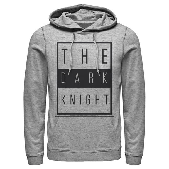 Men's Batman Dark Night Frame Pull Over Hoodie Athletic Heather 3X Large