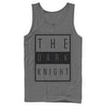 thumbnail image 1 of Men's Batman Dark Night Frame  Tank Top Charcoal Small, 1 of 3