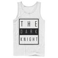 thumbnail image 1 of Men's Batman Dark Night Frame  Tank Top White X Large, 1 of 4