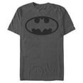thumbnail image 1 of Men's Batman Dark Night Logo  Graphic Tee Charcoal Heather X Large, 1 of 4