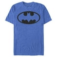thumbnail image 1 of Men's Batman Dark Night Logo  Graphic Tee Royal Blue Heather X Large, 1 of 4